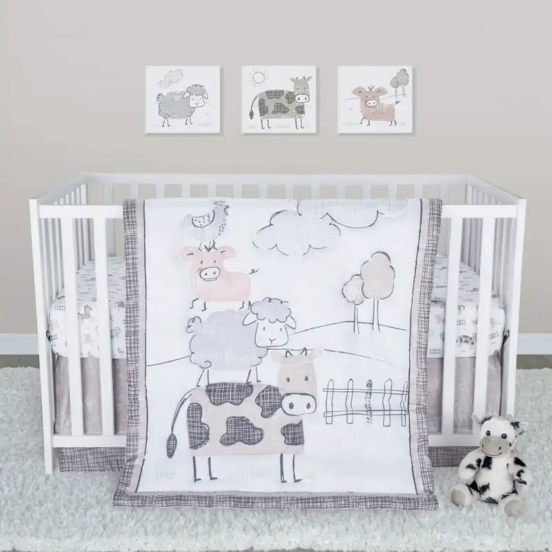 

Farm 4 Piece Bedding Sets, Crib Bed