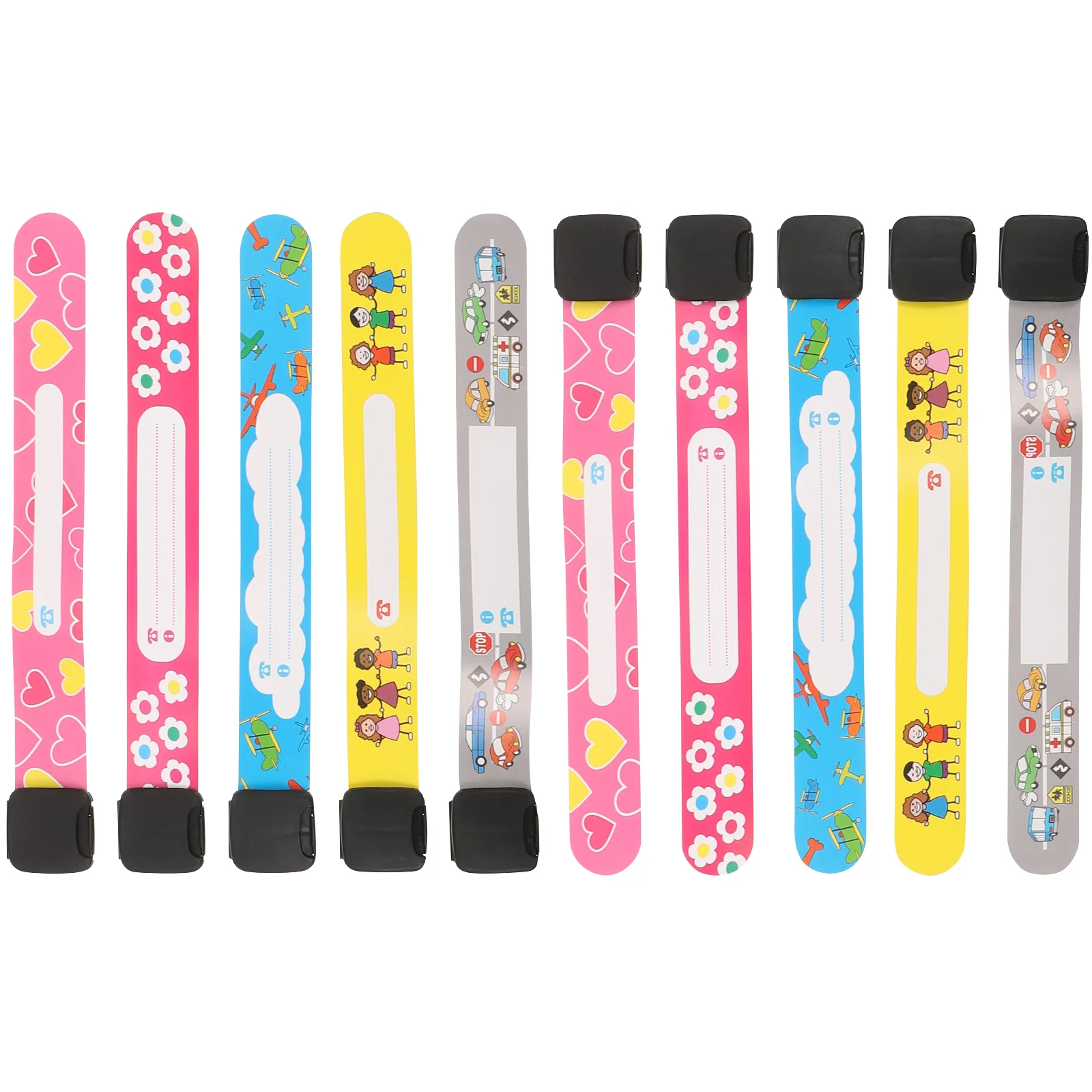 

20 шт., Детские Водонепроницаемые браслеты с рисунком