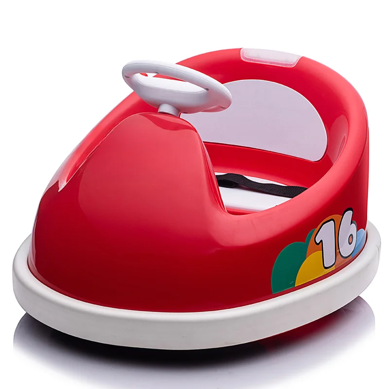 

Baby Electric Car Baby Four-Wheel Automobile Belt Remote Control Bumper Car Seat Tile Car 360 ° Rotatable