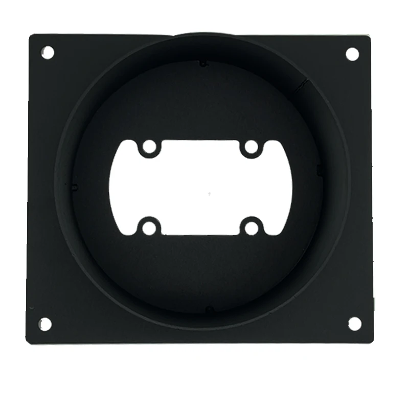 75mm/100mm Car Air Diesel Parking Heater Base Mounting Bracket Floor Plate Turret Planar Deep Black For Eberspacher Webasto