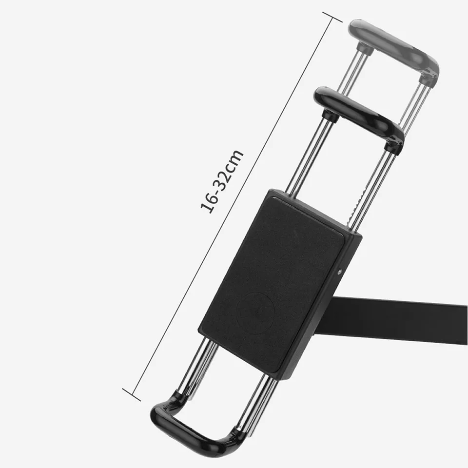 벽 마운트 태블릿 스탠드 도난 방지 보안 잠금 장치가있는 신축성있는 벽 홀더 iPad 7-13 인치 용 조정 가능한 금속 벽 iPad 스탠드