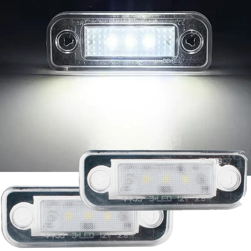 Ricoy Luci Targa LED Bianco Xenon Per Mercedes W203 W211 W219 R171 – 18 SMD, Can-Bus, Senza Errori