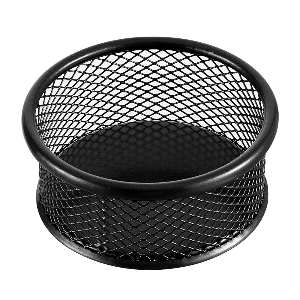 6Pcs Desktop Storage Box Metal Mesh Storage Rack Office Metal Desktop Organizers Pen Holder Set: 3 - 5 Days Free Delivery Only UK