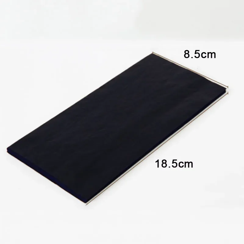 50pcs 48K Carbon Paper Blue Double-sided Thin Carbon Paper Accounting Finance Transfer Office Stationery transfer carbon paper