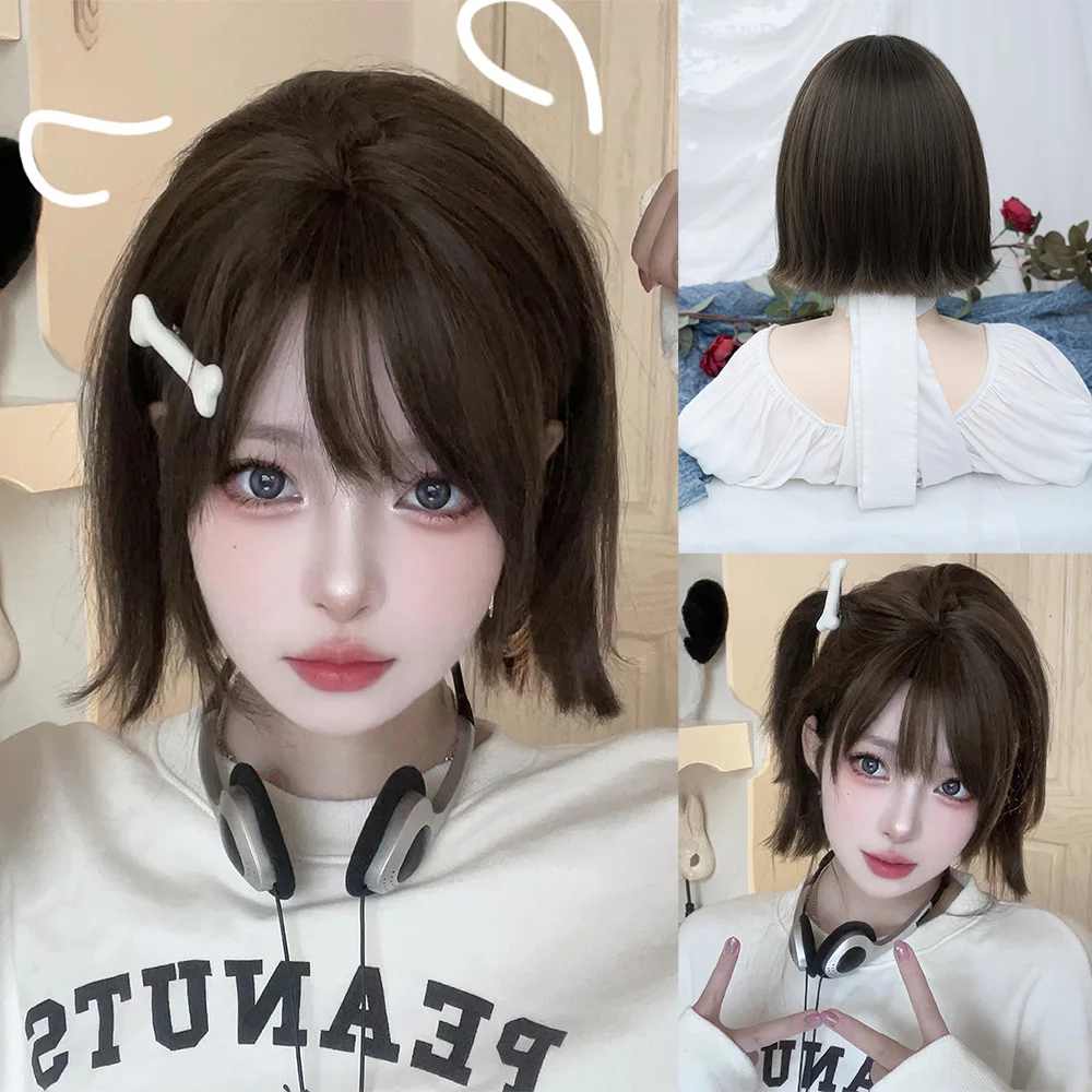 Парик женский синтетический средней длины