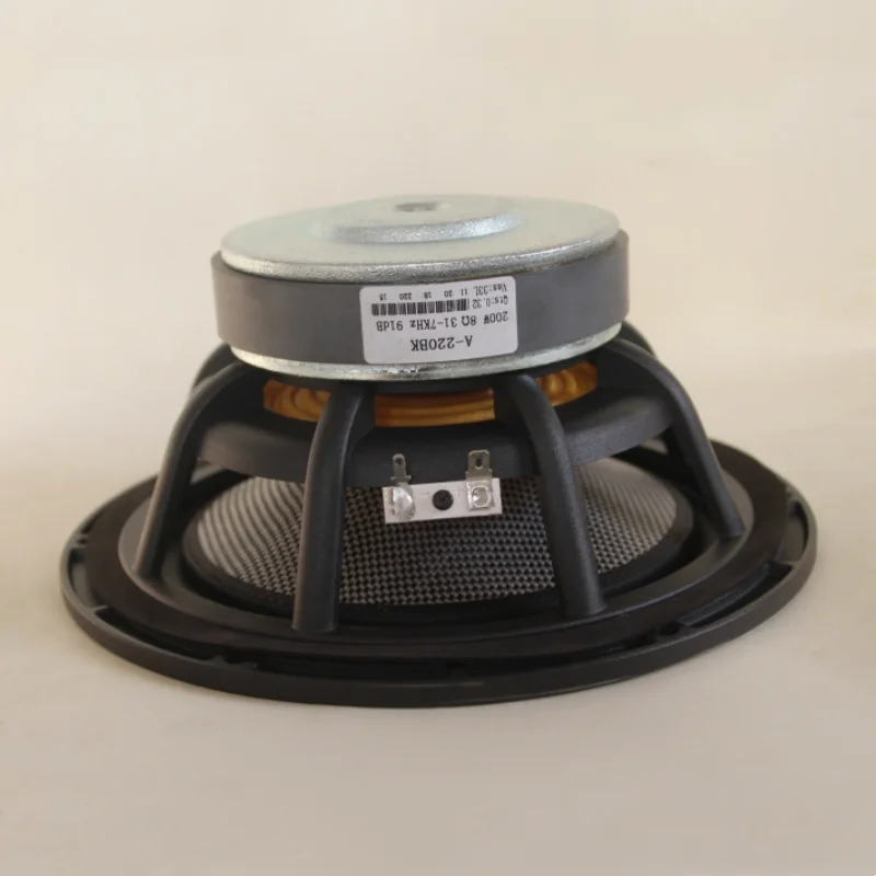 SOTAMIA 1개 8인치 미드 우퍼 8옴 200W 카본 파이버 글래스 파이버 브레이디드 사운드 베이스 HIFI 스피커 홈 시어터 음악 시스템