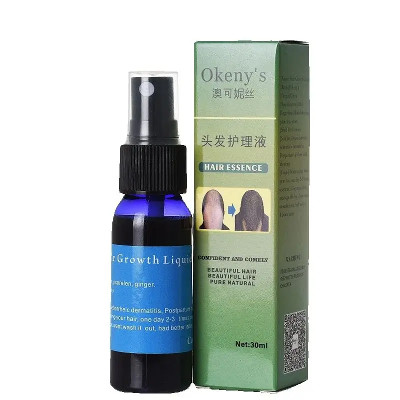 Ginger Hair Growth Essence Yuda Pilatory Stop Hair Loss Fast Growth Products for Men and Woman Grow Restoration 30ml