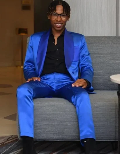 Suit Trajes Frescos Para Hombre Traje De Hombre Gris Estampado