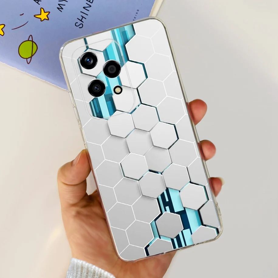 Floral Transparent Soft Silicone Phone Case - Protective Bumper