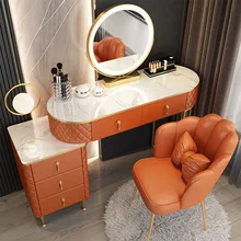 Dressing Table Bedroom Makeup Table Storage Cabinet Home Furniture Bedroom Furniture Dressers for Bedroom Vantiy with Mirror