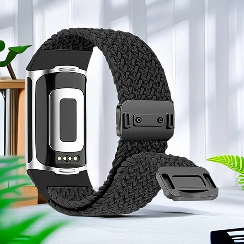 Magnetic Elastic Braided Loop Replacement Band Strap
