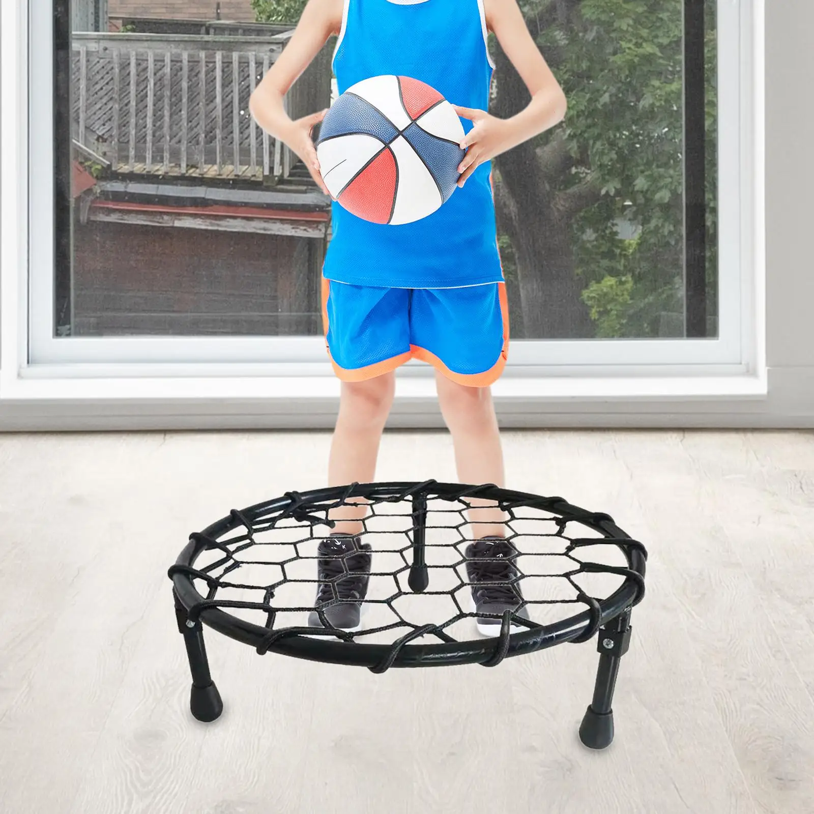 Basketball Rebounder Net Basketball Practice Net Round Multisports Training