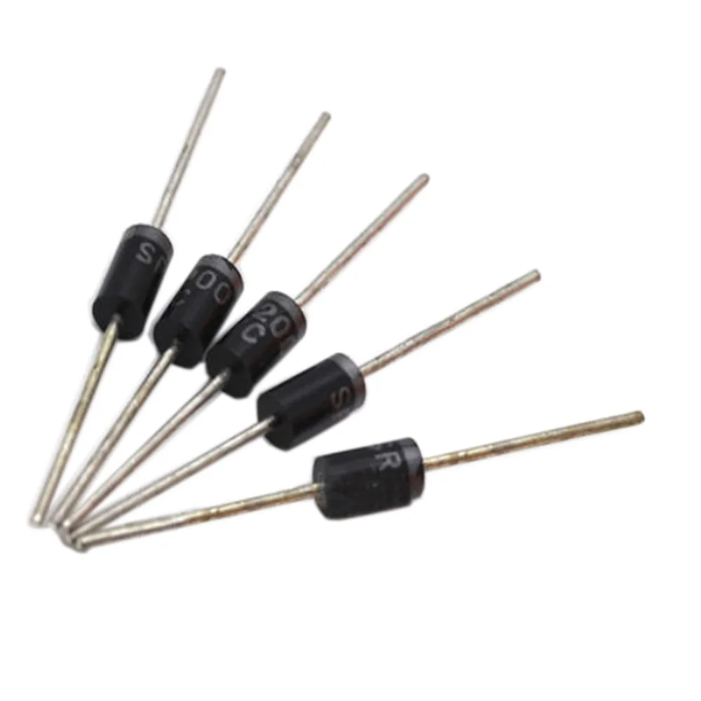 

20PCS MBR5200 MBR5200A SR5200 = SB5200 Texiao line 5A 200V Schottky rectifier diode and original In Stock