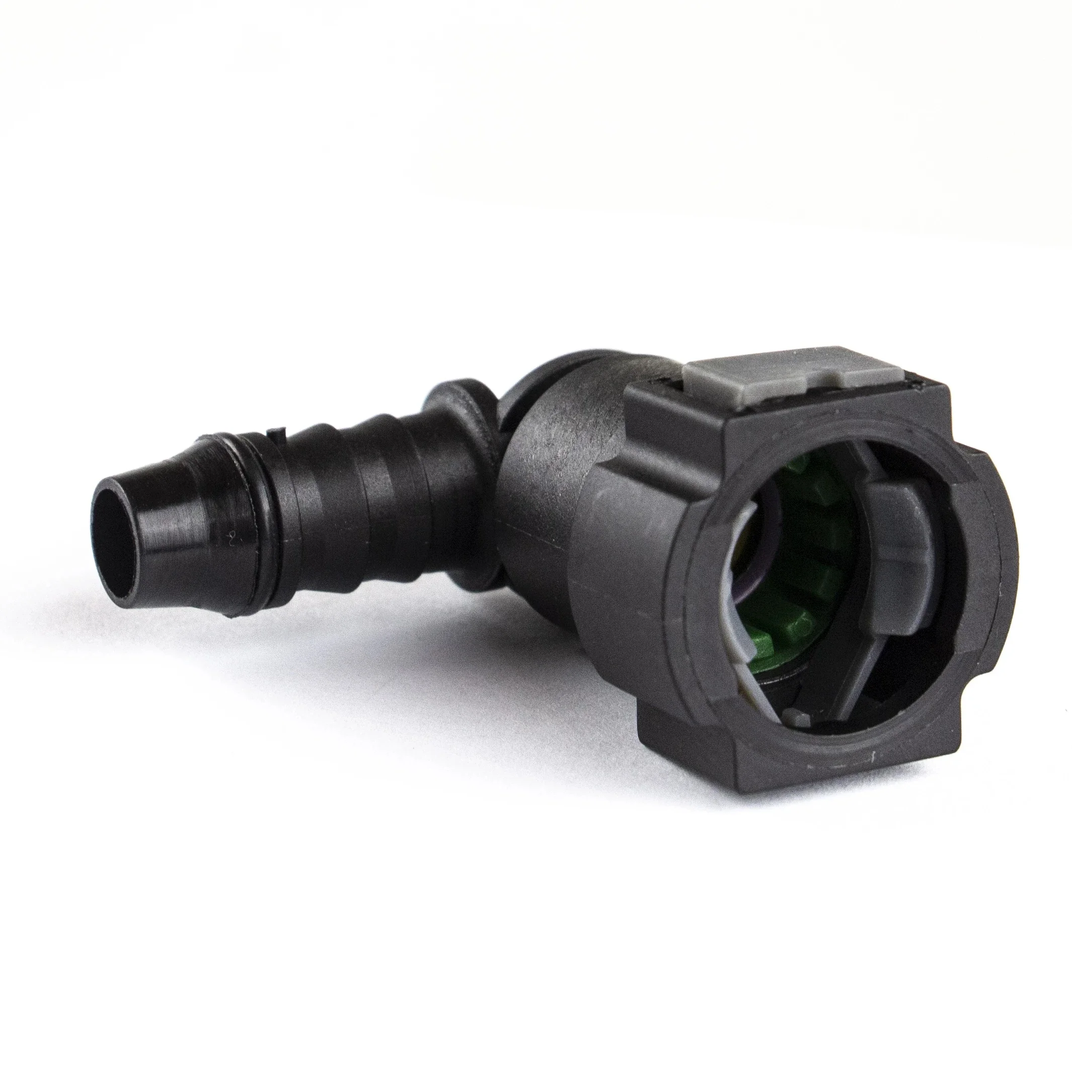 Fuel Line Connector Hose Coupler 9.89 ID8 Male Female Car Accessories Curved Fuel Line Pipe Quick Connector Auto Parts Fittings Filter Fuel Connect