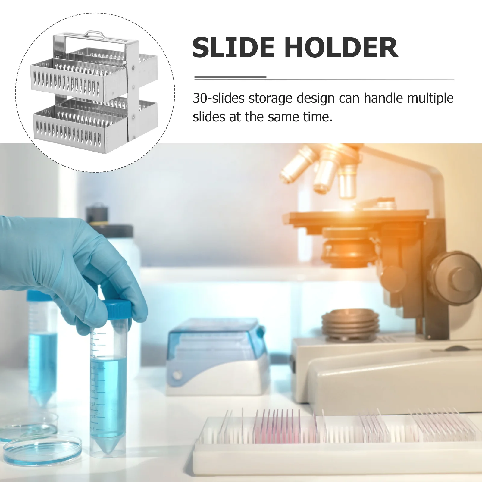 Рисунок 6 - Стеллаж для стеклянных слайдов