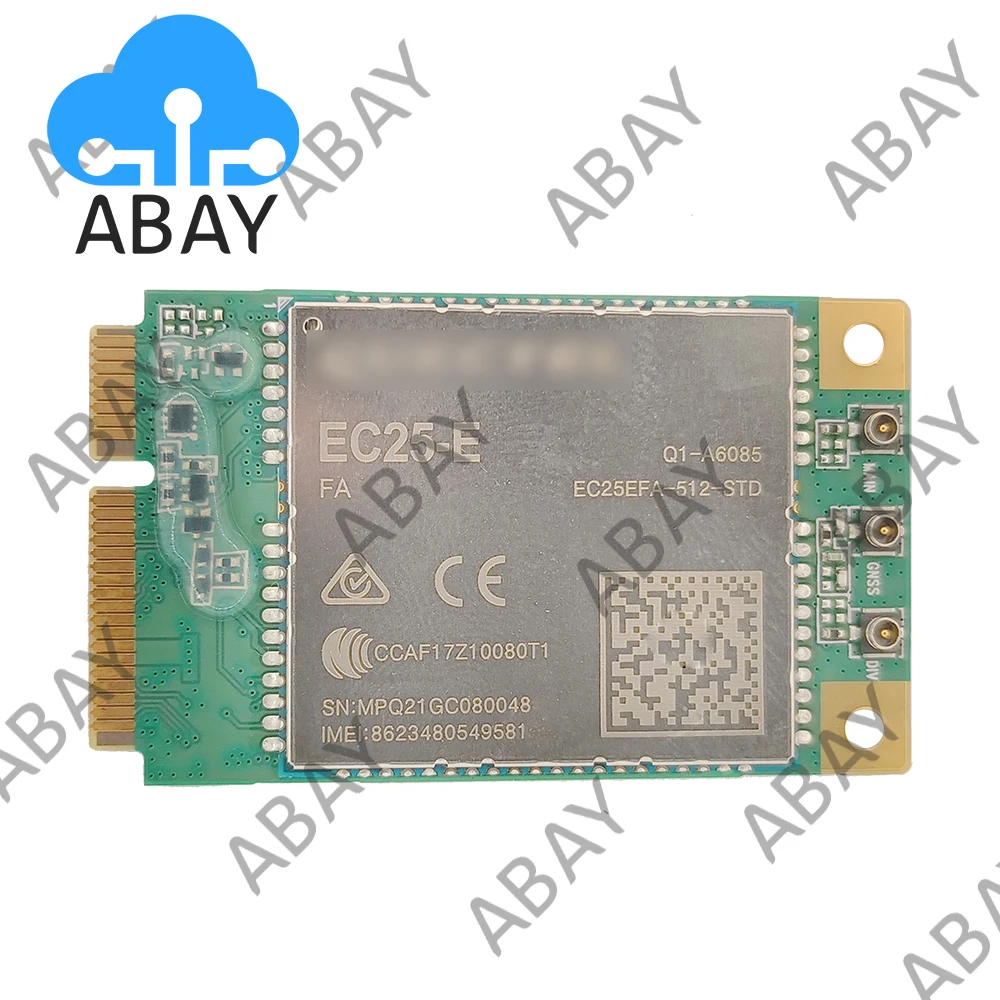 

Quectel EC25-E FA Mini PCIe EC25EFA-512-STD GPS GLONASS BD Galileo QZSS Cat4 PCIe IoT 4G модуль B1/3/5/7/8/20/38/40/41 с GNSS