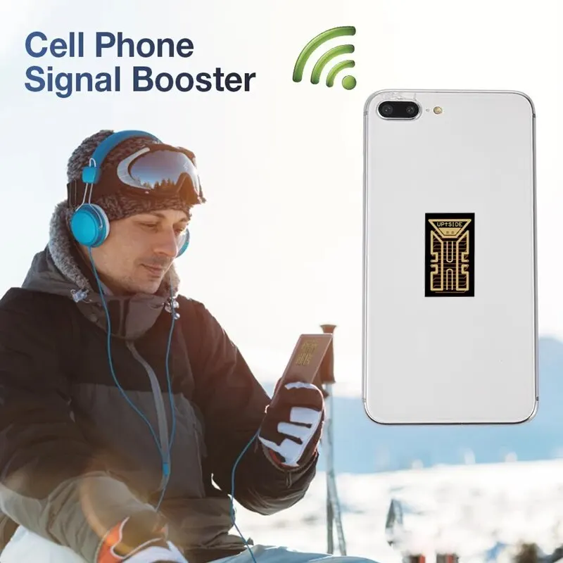 Amplificateur de Signal d'Antenne éventuelles 13Pro, Autocollant d'Amélioration de Signal de Téléphone Portable, pour iPhone Samsung Mi Universel, 12 Pièces