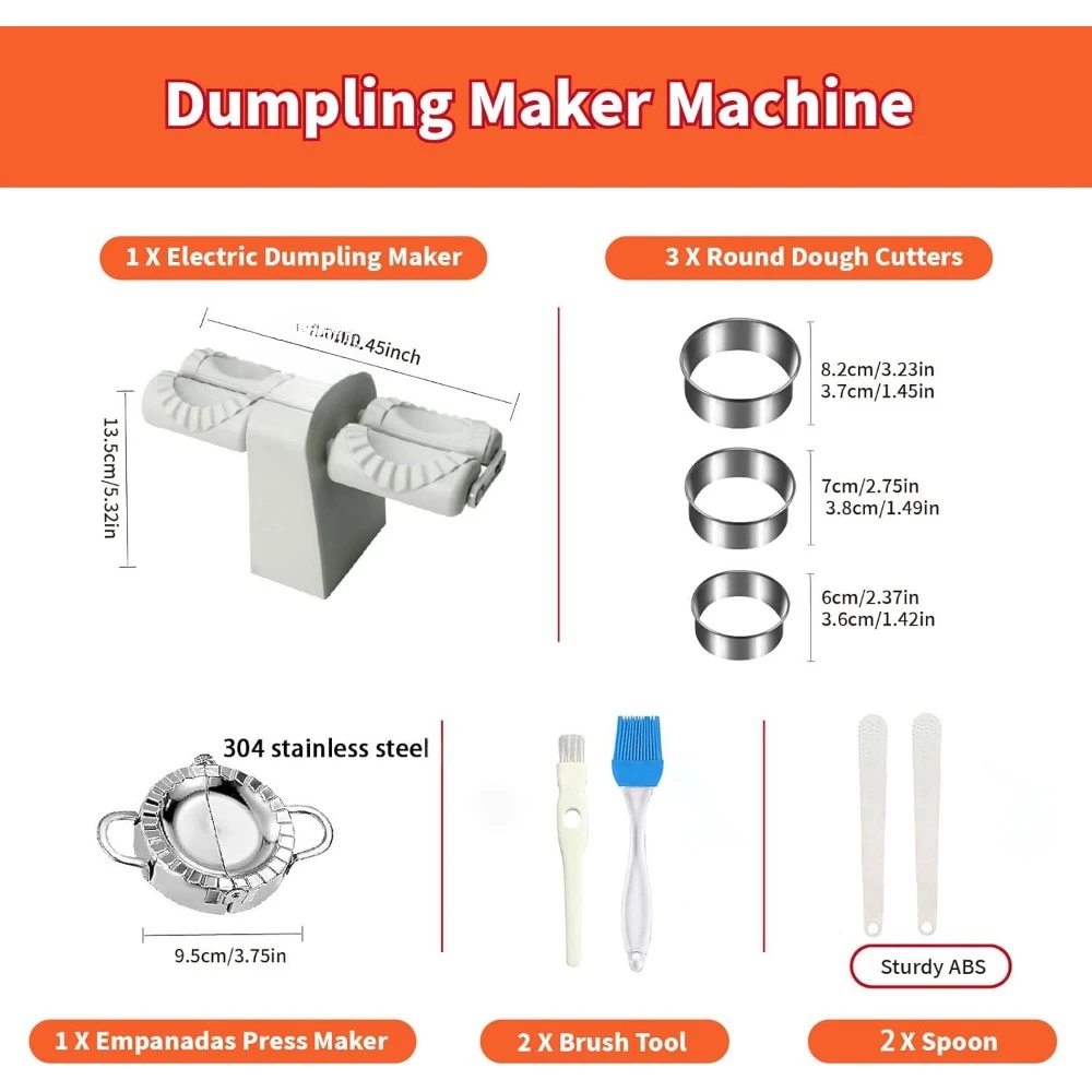 Double Head Automatic Electric Dumpling Maker image 5