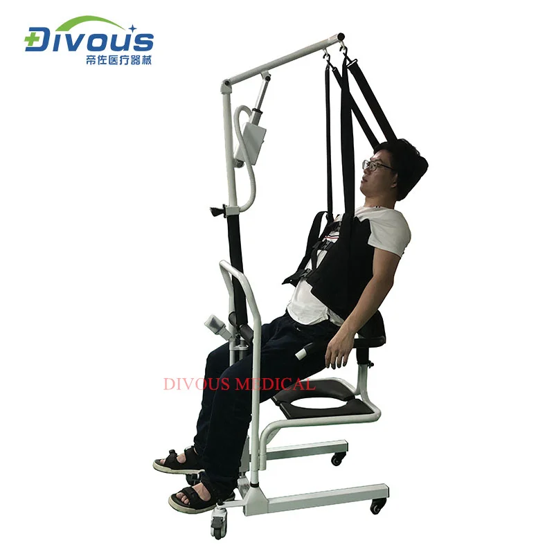 Improving Life Quality Disabled Transfer Lifting Handicapped Wheelchair Older People Toilet Chair 4