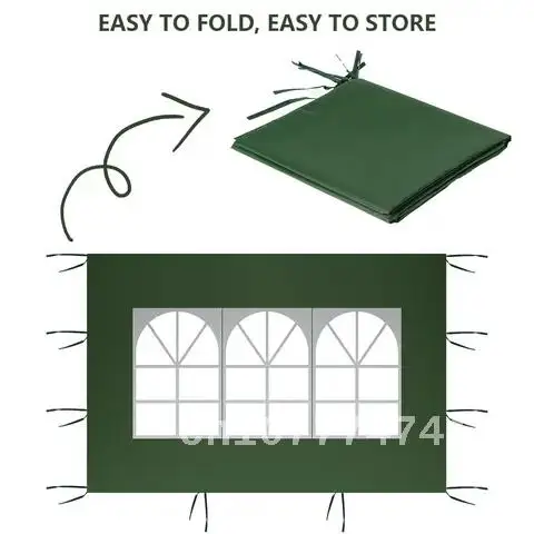 3x2m Waterproof Gazebo Awning Sunshade Sun Shade Sail For Outdoor Garden Beach Camping Sunshade garden party camping tent