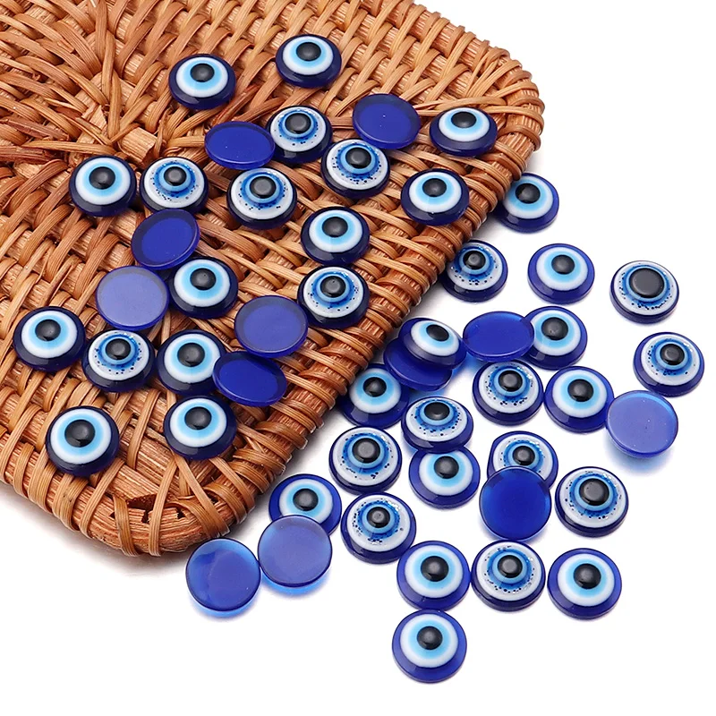 Ubuy Evil Eye Beads Bulk 20-50pcs 6-20mm Blue Evil Eye Beads