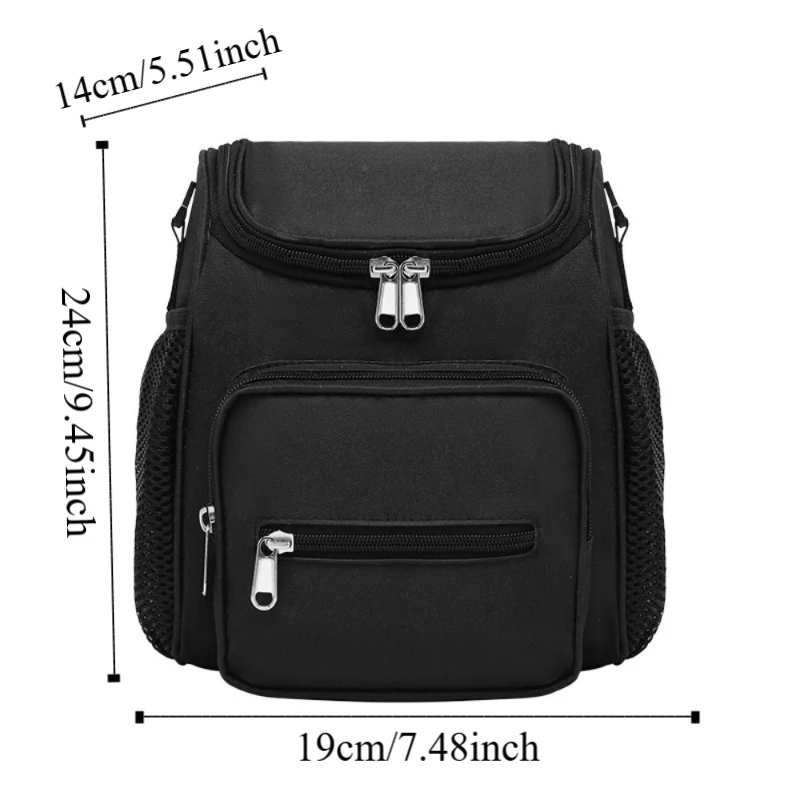 Multi-Pocket Mommy Shoulder Bag Strolling Baby Artifact Multifunctional Stroller Storage Hanging Bag Convenient Storage