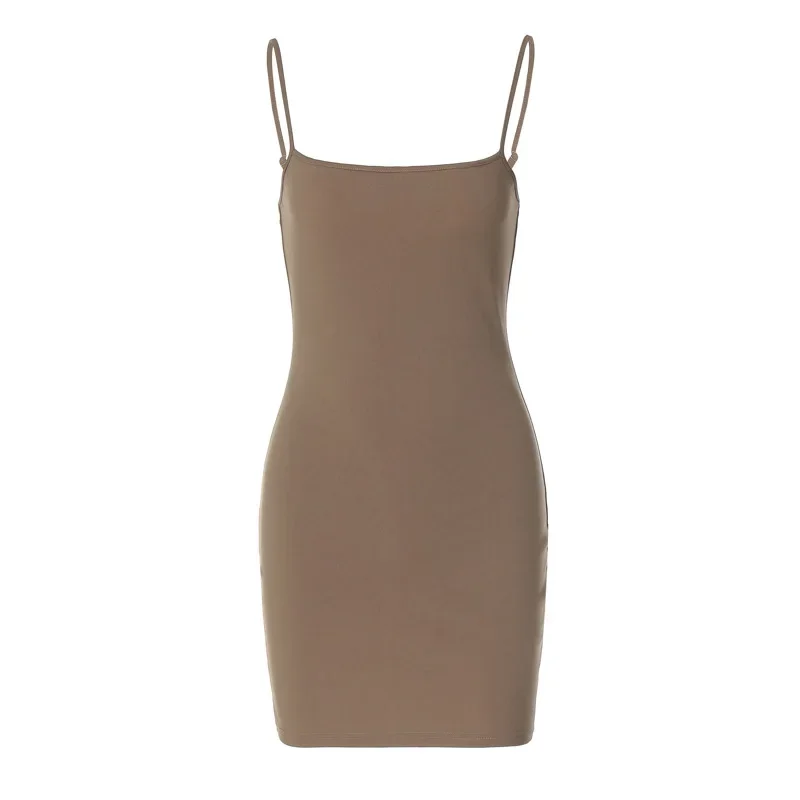 Kendall Jenner Inspired Dress: Spaghetti Strap Mini Dress backless