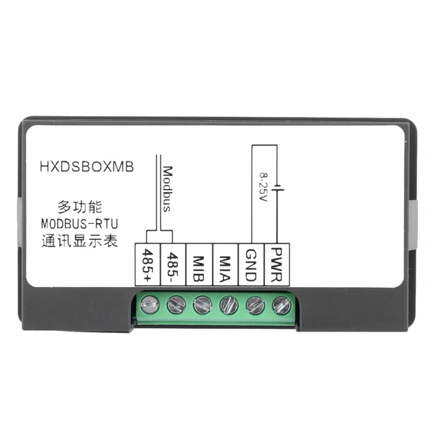 Display LED 7 Segmenti MODBUS-RTU - 4 Cifre Per PLC (5-36V DC) - Foto 12