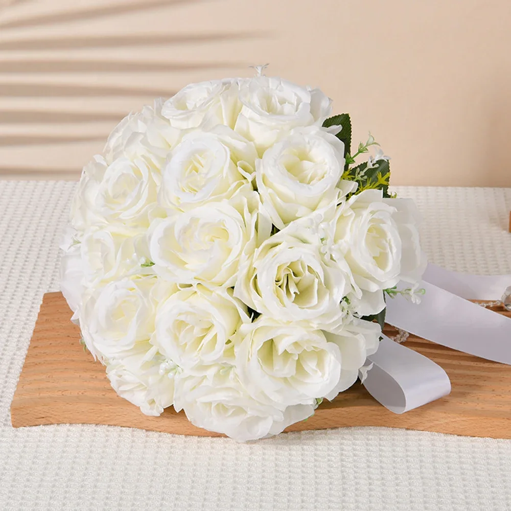 Lot De 4 Colliers En Dentelle Pour Bouquet De Mariage, Décoration De Bouquet De Mariée, Support De Bouquet De Fleurs Pour Décoration De Fête De Mariage