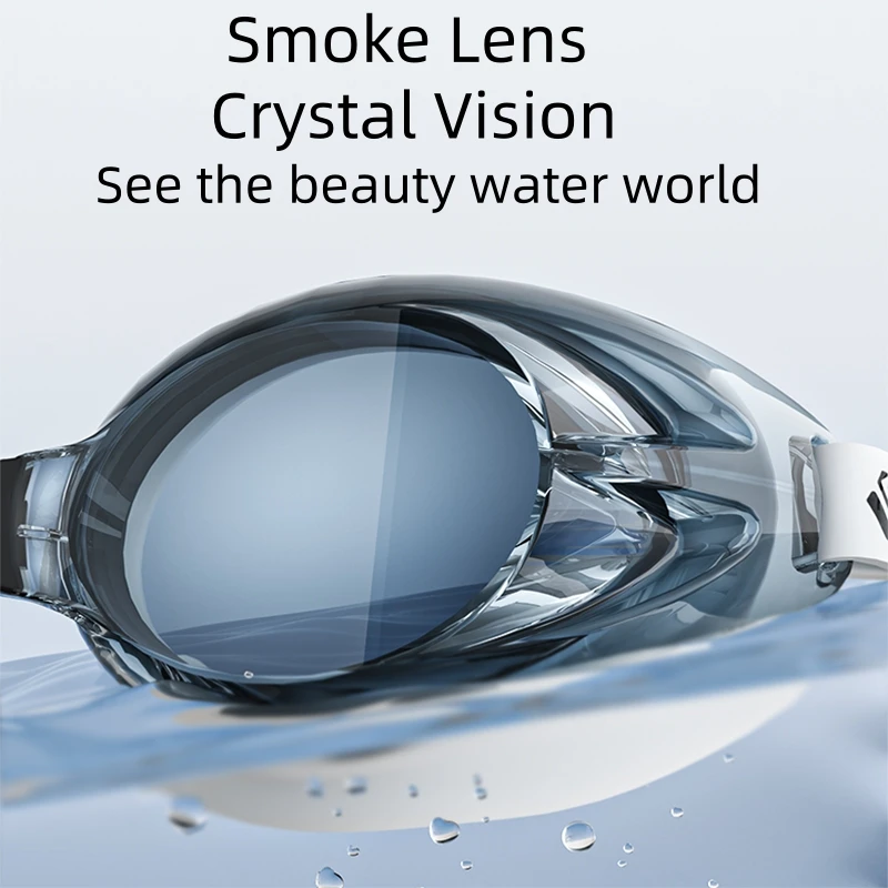 Unisex Swimming Goggles for Adults Anti Fog HD Waterproof Silicone Professional Swim Goggles for Men Women