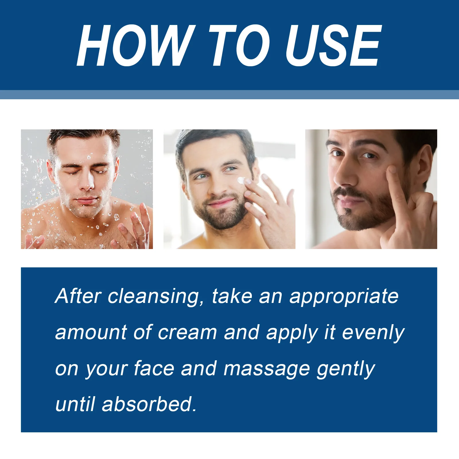 Multi-functional face cream men