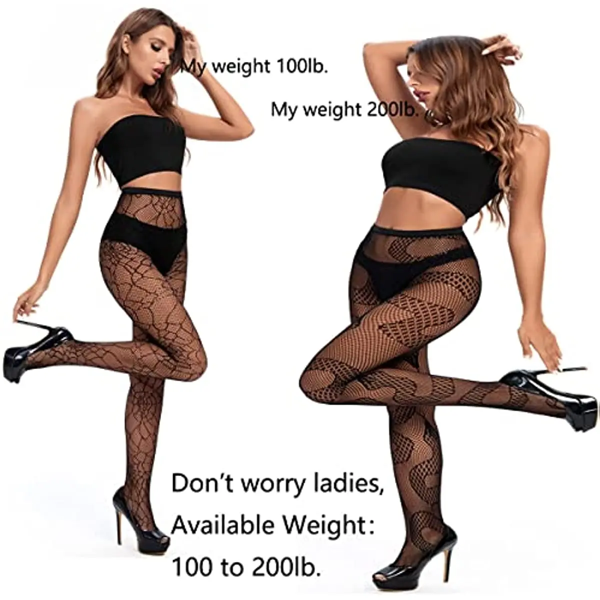 Leg Avenue Snake net tights.