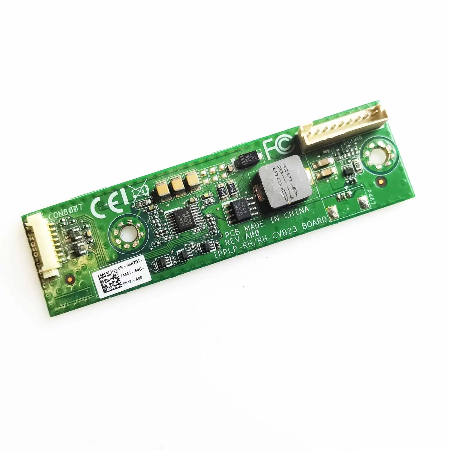 AIO Inspiron 정전류 플레이트 고전압 바, 23 5348 LED, D33D66, N14939, E114139, IPPLP-RH/RH-CVB23, REV:A00, CON8007