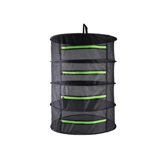 4/6 Layers Drying Net For Herbs Hanging Basket Folding Dry Rack Herb Drying Net Dryer Bag Mesh For Flowers Buds Plants Organizer 3