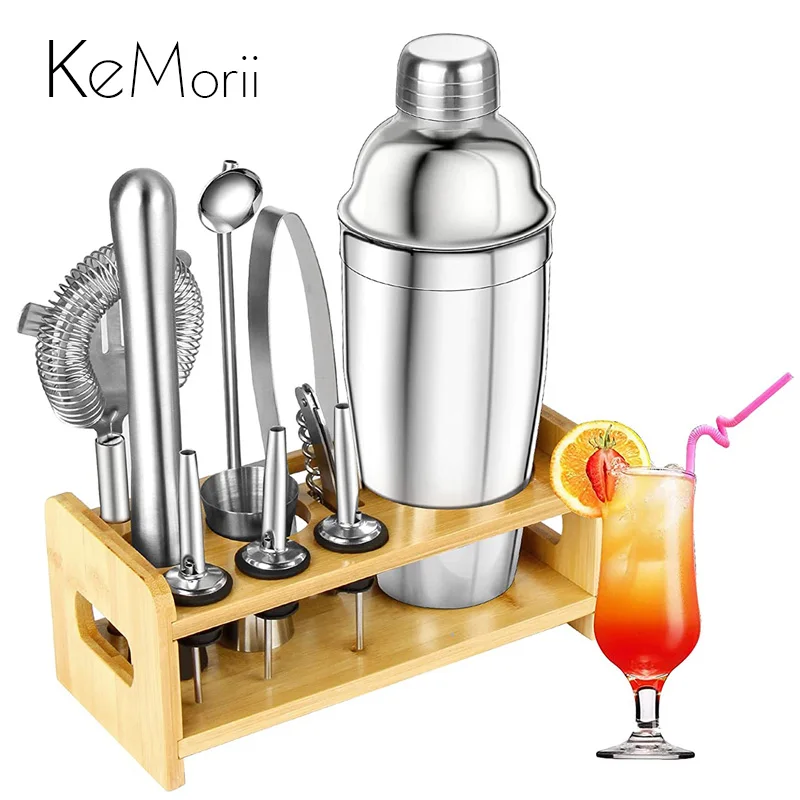Profissional Cocktail Shaker Set Bartending Equipment Wine Martini
