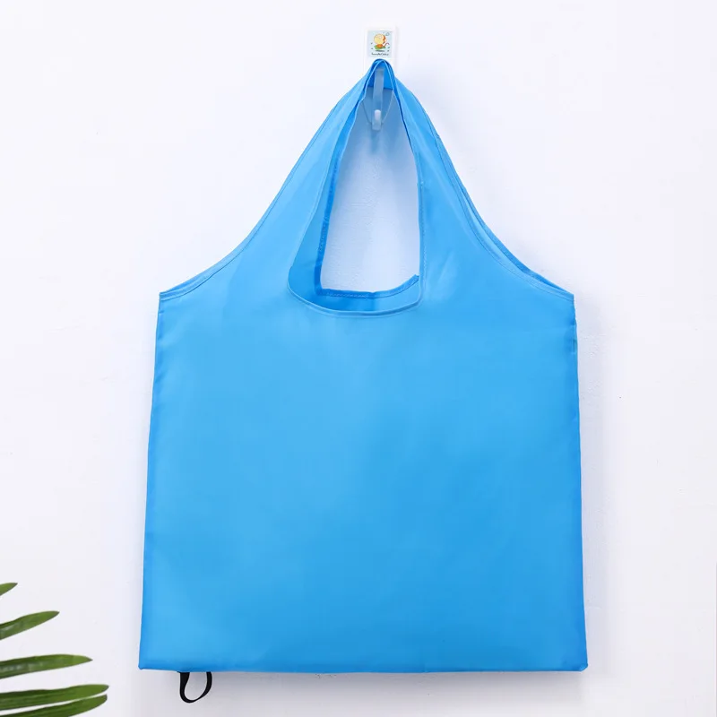 Foldable Reusable Eco-Friendly Tote Bag with Cartoon Cactus Print