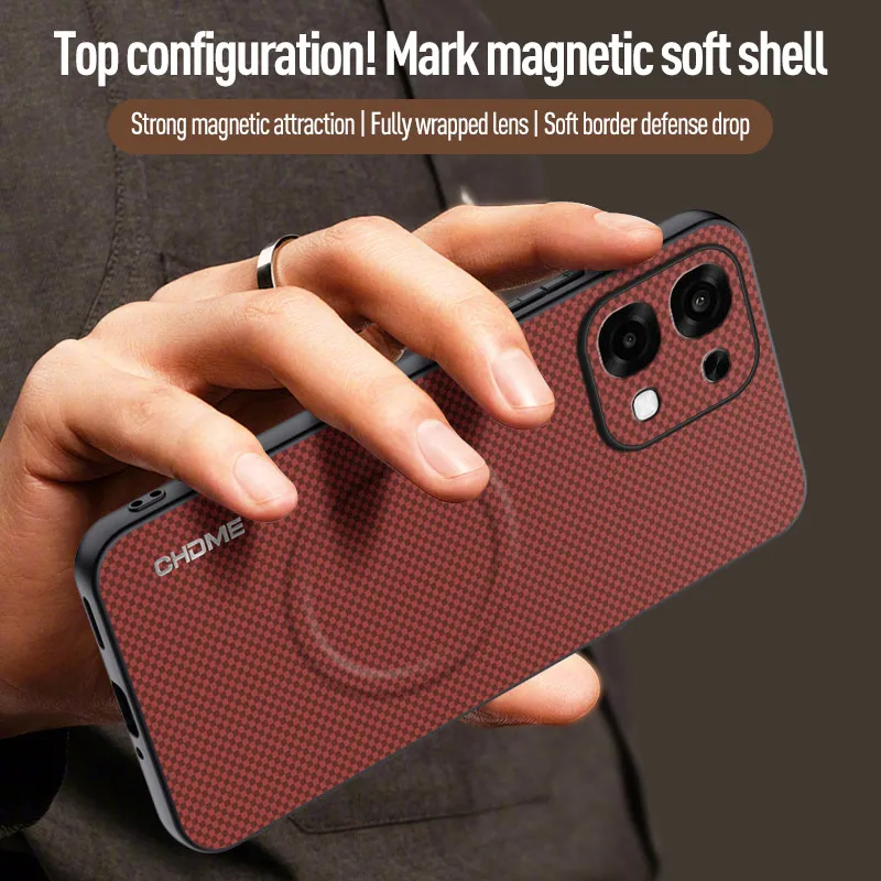Luxury Car Magnetic Holder Phone Case | TPU Silicone Shockproof Back Cover