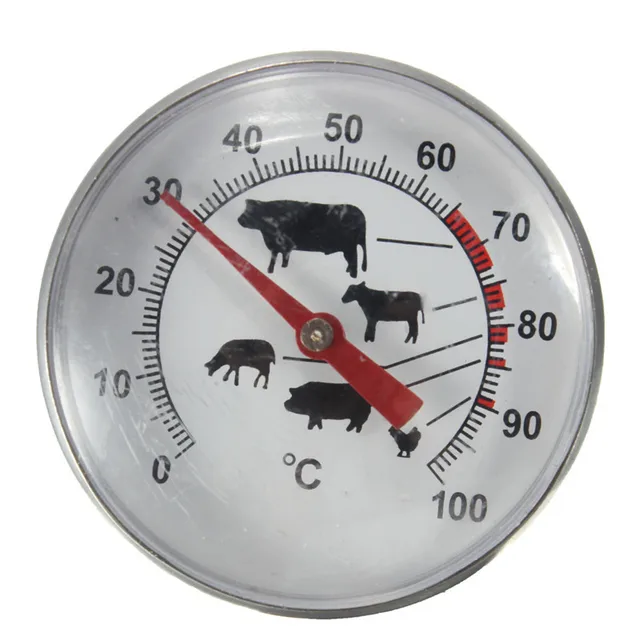 Bbq Hőmérő Rozsdamentes Acél Húshőmérséklet Mérő Ételek Konyhai Főzés Azonnali Olvasás Zseb Szonda Bárányhúsos Konyha Szerszámhoz - Image 3