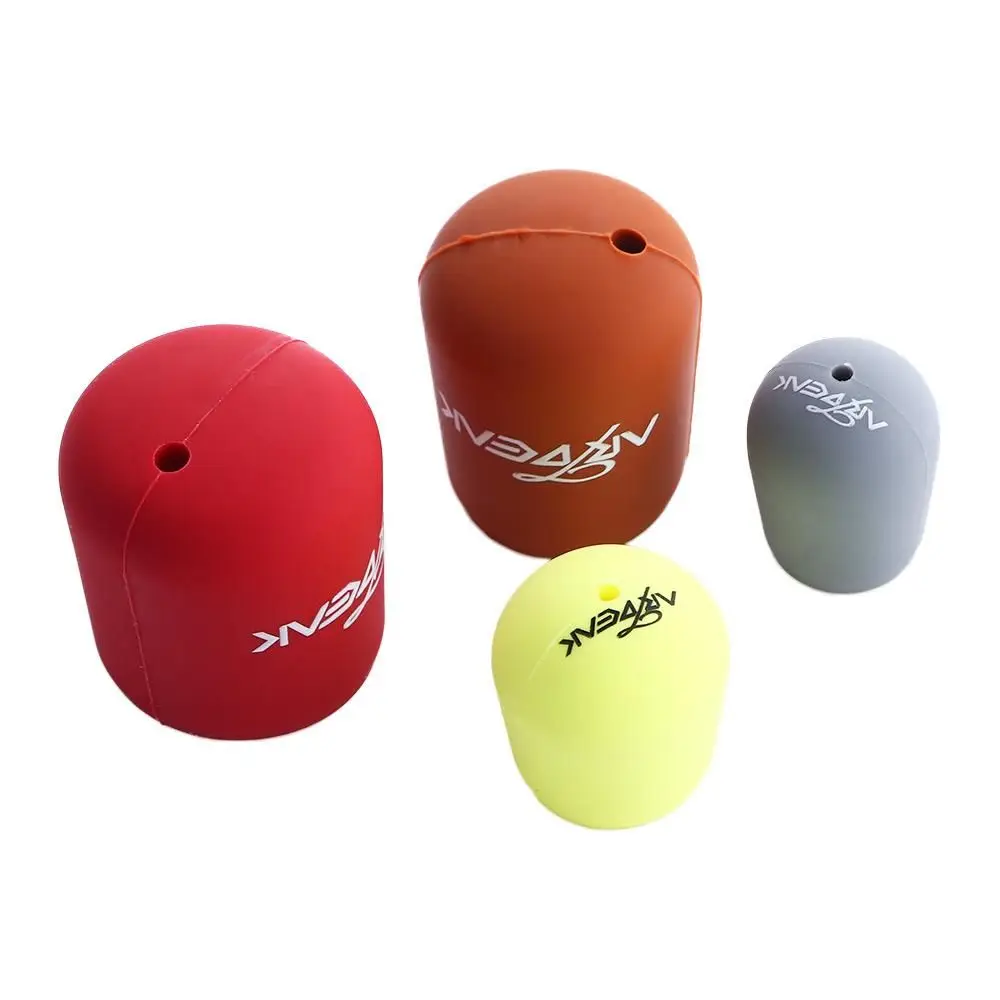 Back Block Fishing Tackle Silicone Protective Case Fishing Rod Fix Ring Fishing Rod Handle Protective Case Rod Bottom Protector