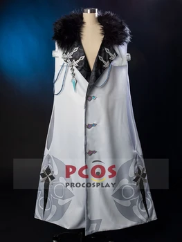 Gioco Genshin Impact Fatui Costume Cosplay Doctor Arlecchino The Captain Pantalone Marionette Colombina mantello Halloween C07575