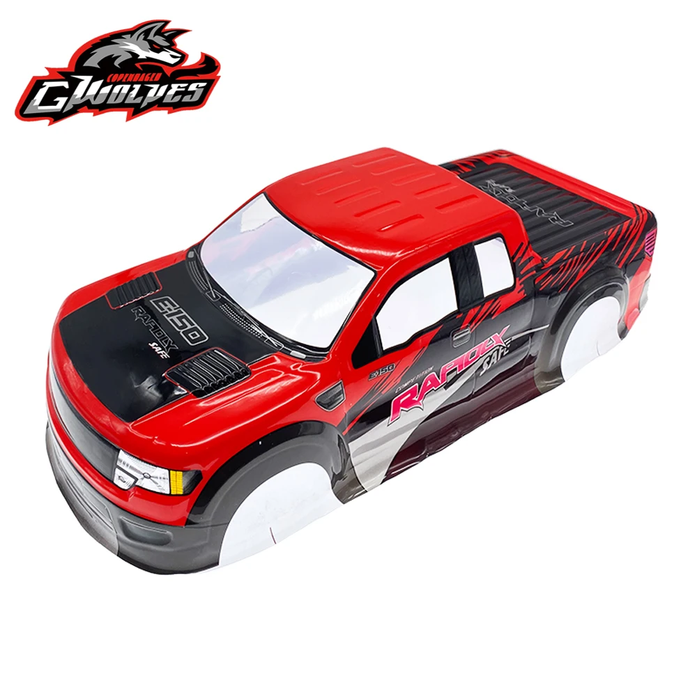 Coque F150 RAPTOR 1/10 RC PVC 190mm pour Monster Truck