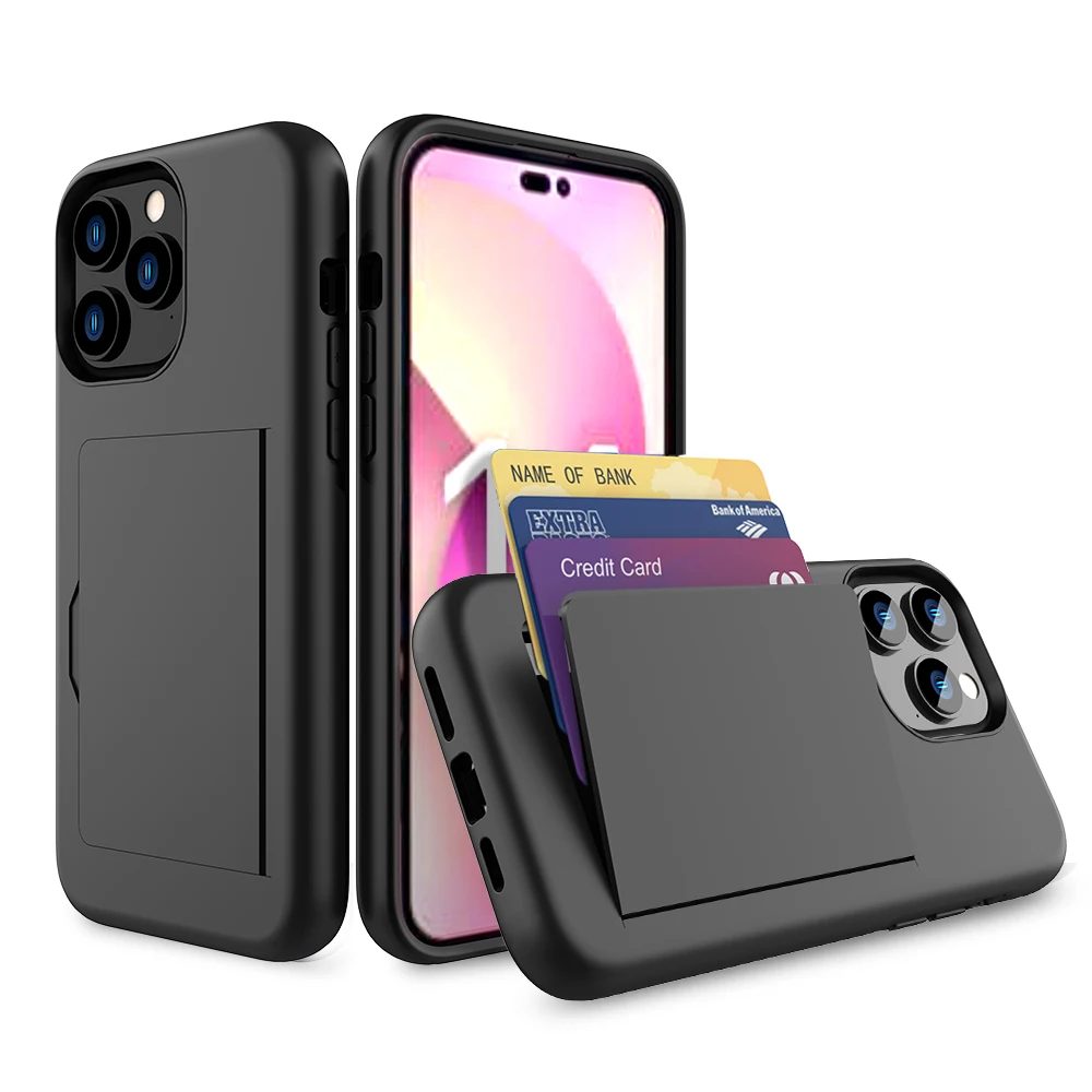 Custodia A Portafoglio Per IPhone 12 Mini Con 9 Slot Carte, Cerniera E Cordino, In Pelle PU, Colore Rosa