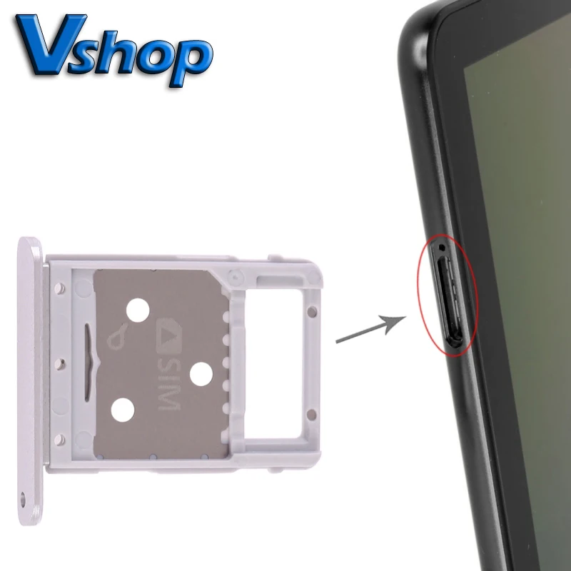 SIM Card Tray Micro SD Card Tray for Galaxy Tab S4 T835