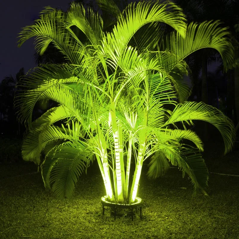 LED Tree Hugging Lamp Outdoor Spike Type Lamp Warm White RGB Automatic IP65 Waterproof Spot Lights Garden Tree