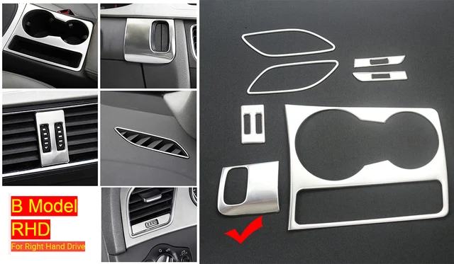 RHD Cup Holder For Audi B6 A4 S4 Avant 2001-2008 – Direct Fit 8E2862534L, Black