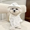 Soft Pet Bathrobe Absorbent Pet Quick Drying Bath Towel Dog Bath Towel Dogs Clean Absorbent Bathrobe Full Body Wrap Dogs Cats 3