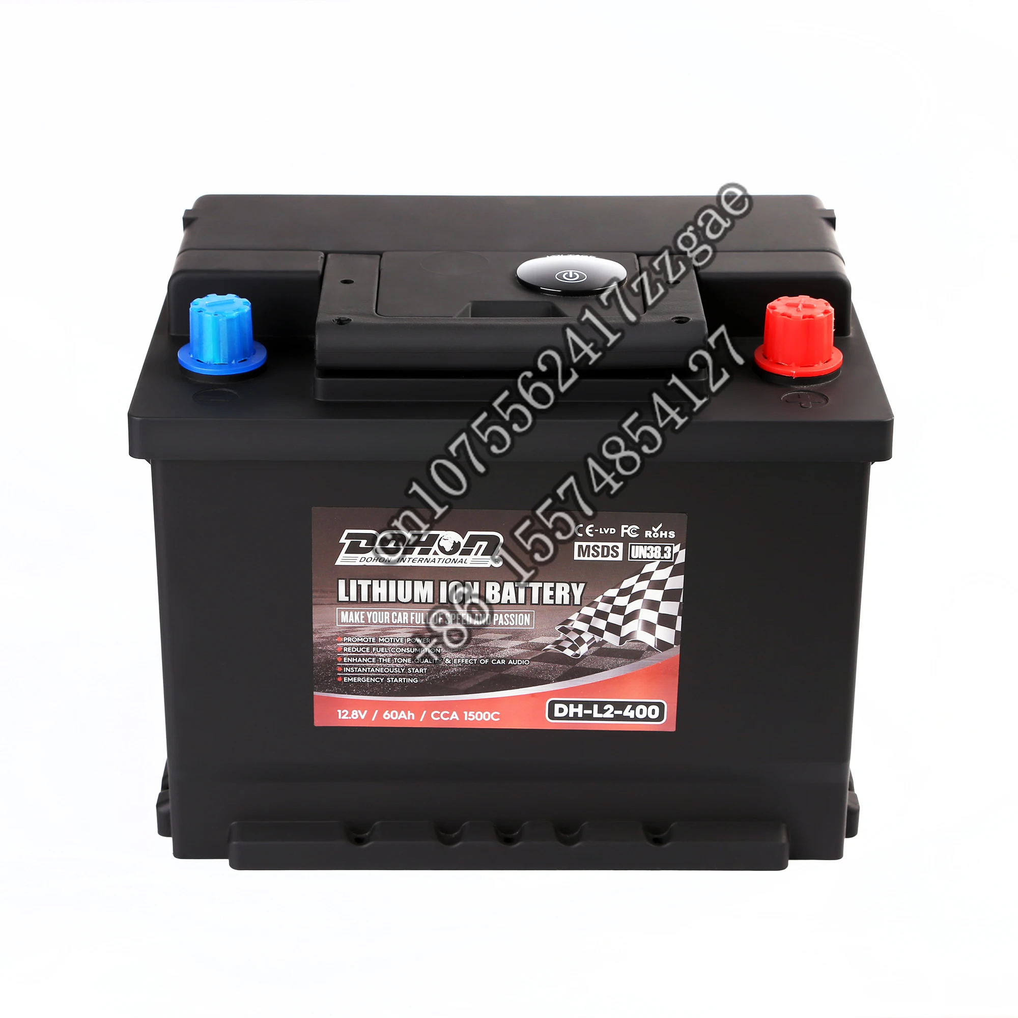 Built in BMS Built in BT High Power 12 volt Lithium Ion Battery for Car Boat Trucks Marine Racing Car