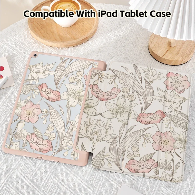 Transparent Acrylic iPad Cover with Double-Sided Printing and Optional Accessories Set