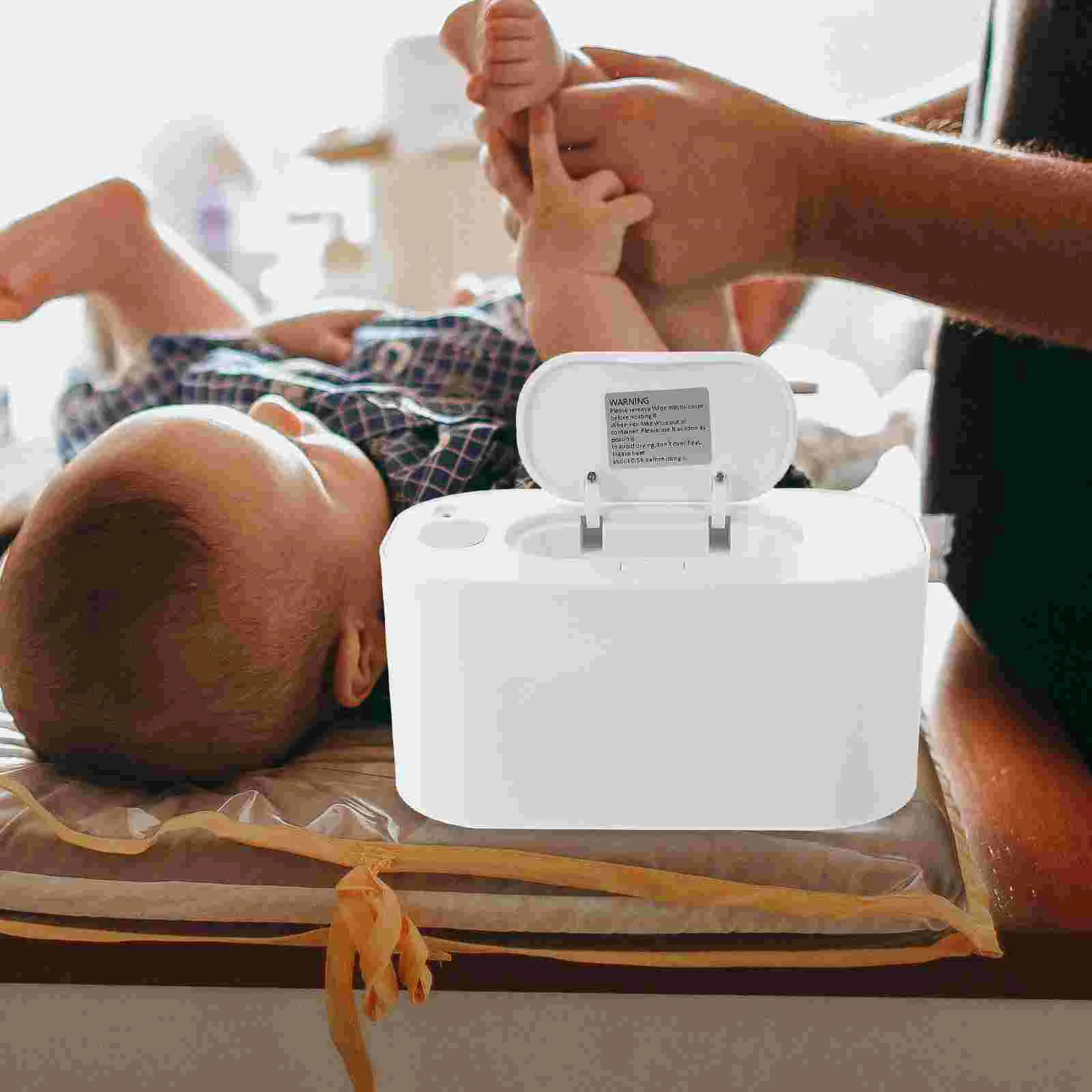 

Wet Wipe Heater Dispenser Adjustable Baby Diaper Wipe Warmer Baby Supplies