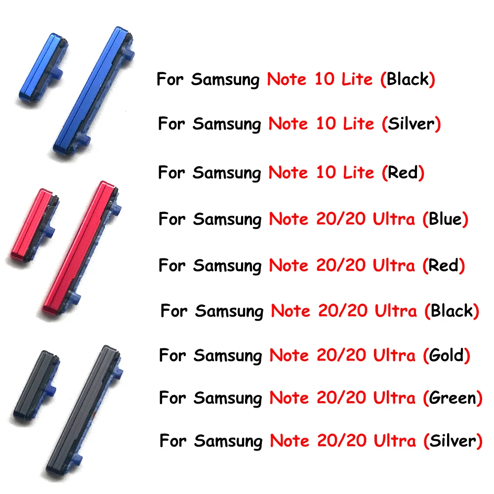 Replacement Side Power and Volume Buttons